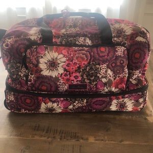 Vera Bradley Rolling Duffle